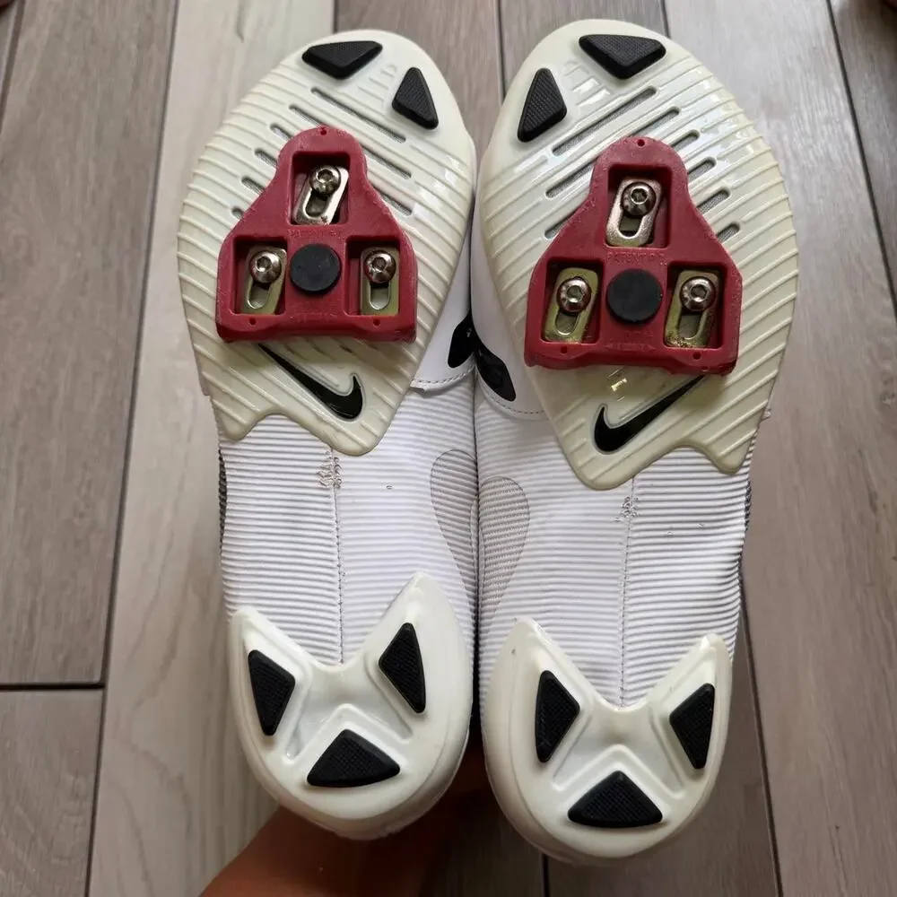 Nike SuperRep Cycling Shoes White Black Road Bike Clipless Men’s Size 9.5